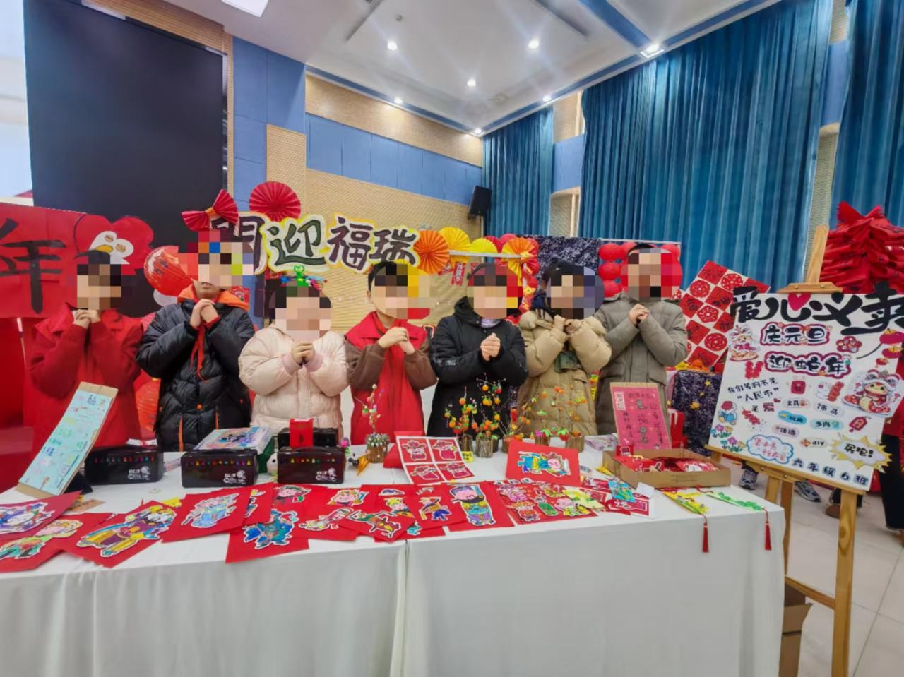 2024年银川‘红领巾’牵手‘折翼天使’迎新年，舞龙舞狮与非洲鼓共谱温暖篇章  第2张