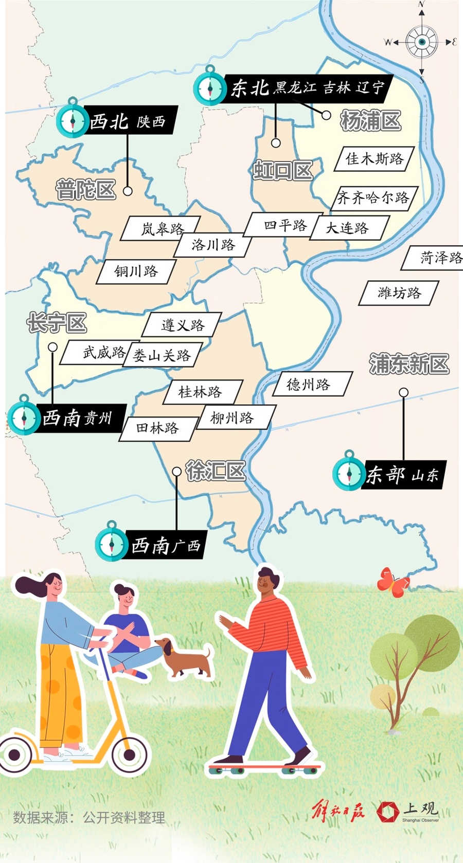 揭秘上海17条人民路的分布与故事，你每天走过的路藏着多少秘密？  第7张