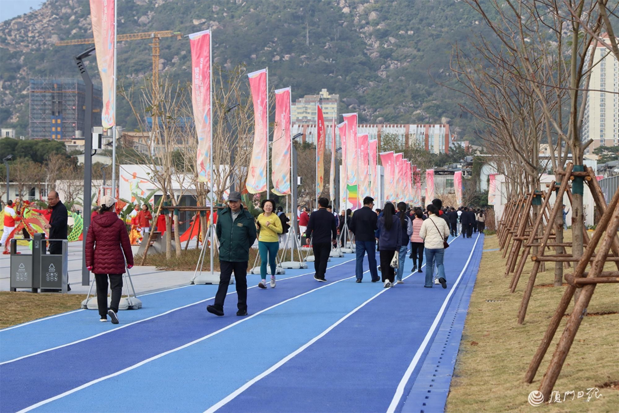 厦门新地标！古楼·悦动园与花屿·悦海园1月1日盛大开放，打造城市绿肺与运动天堂  第1张
