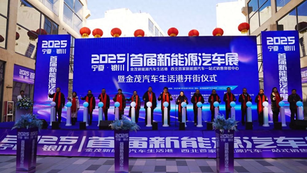 2025宁夏银川新能源汽车展盛大开幕，50万购车补贴等你来拿