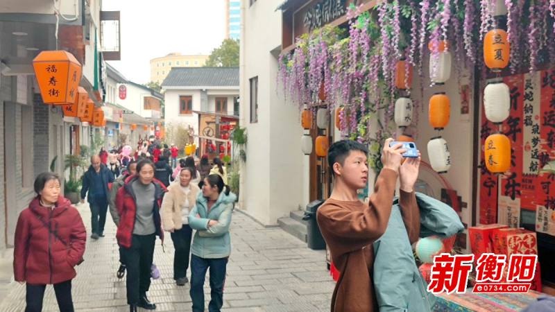 大年初二，福寿街为何成为市民打卡圣地？探秘雁峰景区的年味魅力  第5张