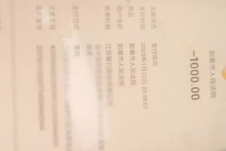 被执行人任性拦警车阻碍执行？如皋法院开出1000元罚单!  第3张