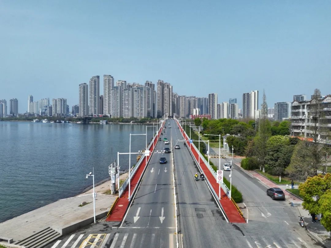 市桥管中心完成鱼梁洲大桥改造！安全与颜值并存，你知道都有哪些亮点吗?  第5张