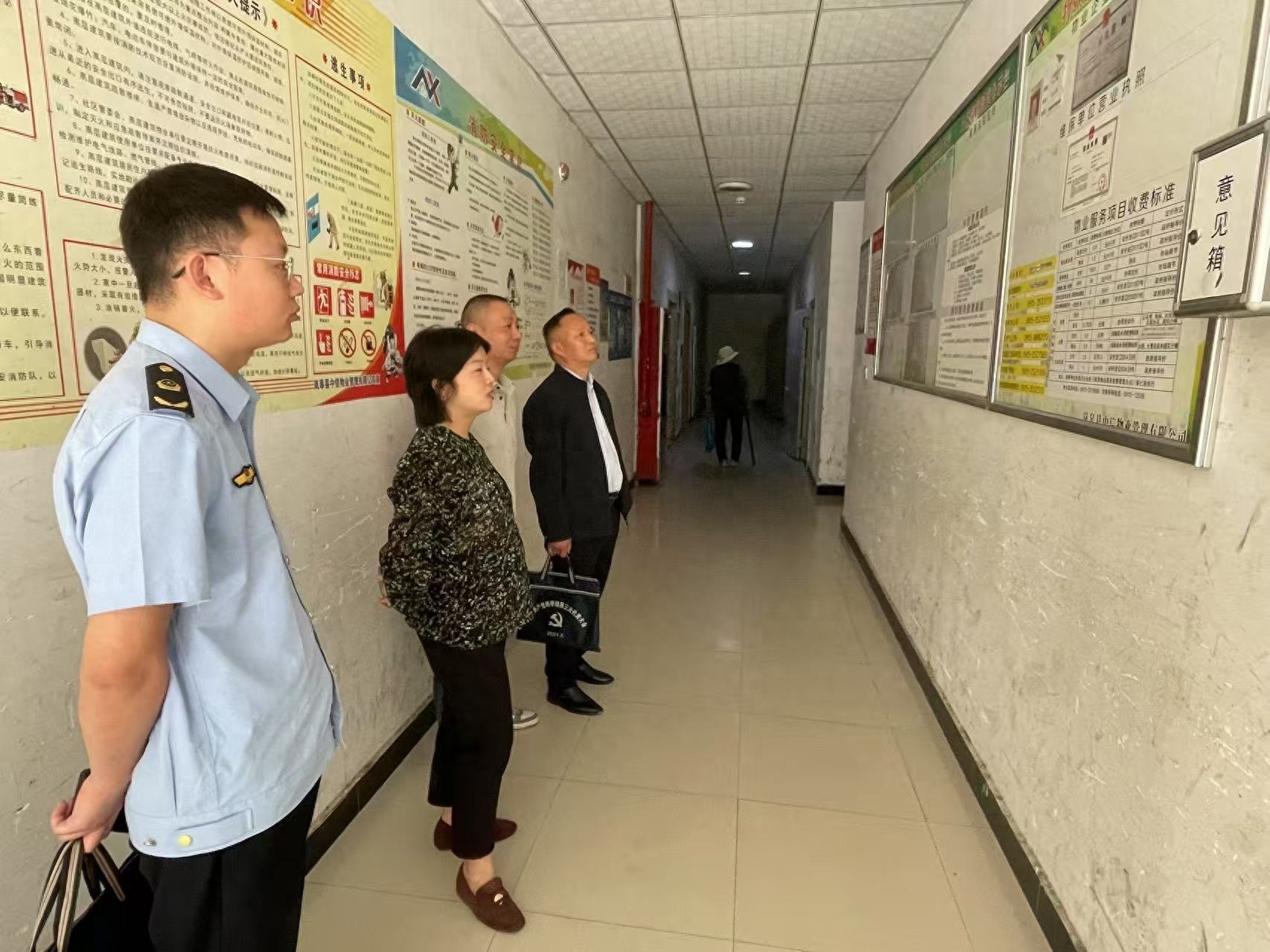 岚皋县住建局联合多部门集中整治物业问题！你家小区被查了吗？
