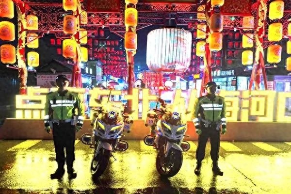 2025年4月30日晚梅河口市东北不夜城开街！交警如何保障交通安全？