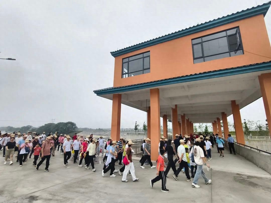 5月1日！500名青年职工缘何齐聚沙湖镇？这场健步行暗藏玄机