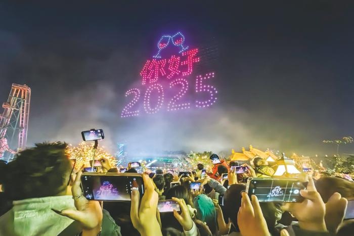 2025年南宁元旦盛况：阳光、婚礼、灯光秀，你不可错过的跨年瞬间  第6张