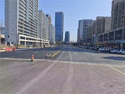 新城定沈路拓宽项目全面通车，6车道畅通无阻，市民徐女士惊喜连连  第1张