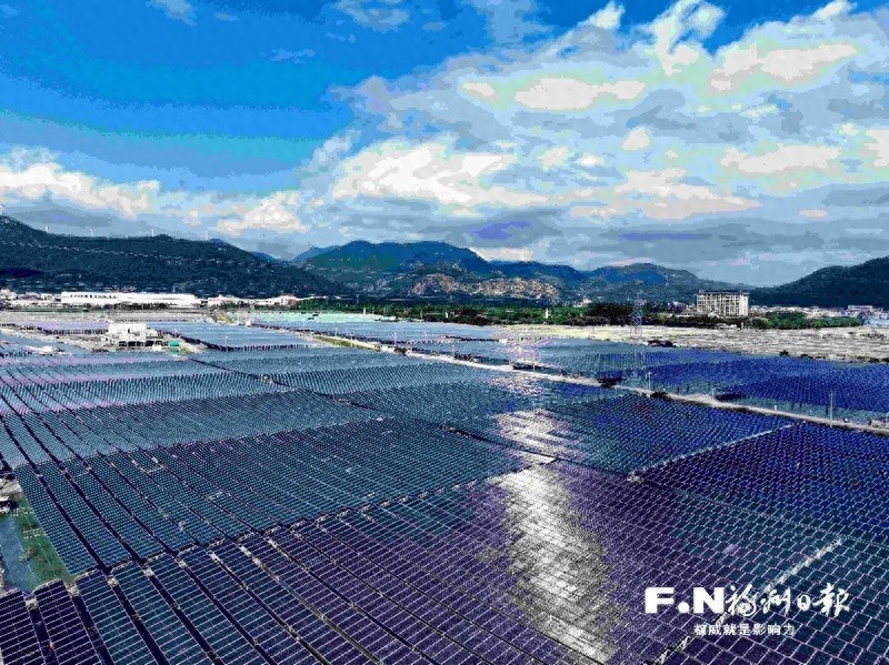 鱼塘变绿能宝库！国能福州30兆瓦光伏项目每年减排4.1万吨二氧化碳  第1张