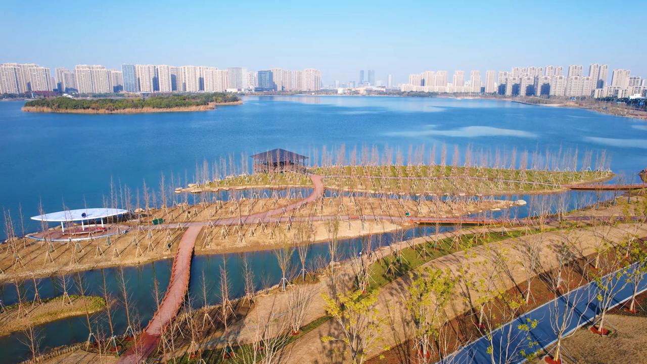 新年新气象！尹山湖公园南岸开放，6公里环湖步道等你来打卡  第3张