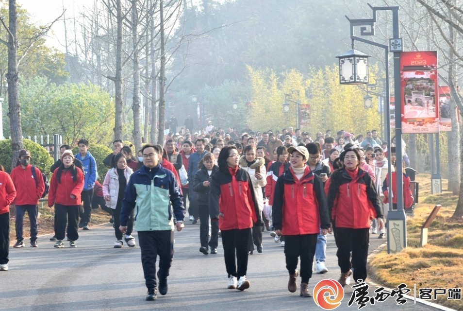万人健步迎新年，河池园博园为何如此火爆？  第6张
