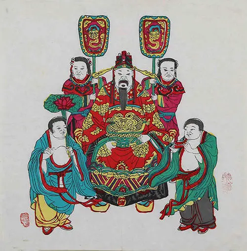 艺术与生活因吉祥交融! 看民间艺术中的民俗故事?  第3张