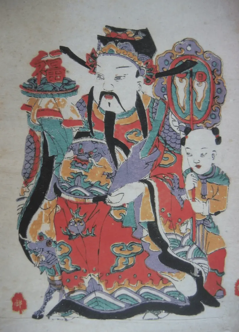 艺术与生活因吉祥交融! 看民间艺术中的民俗故事?  第8张
