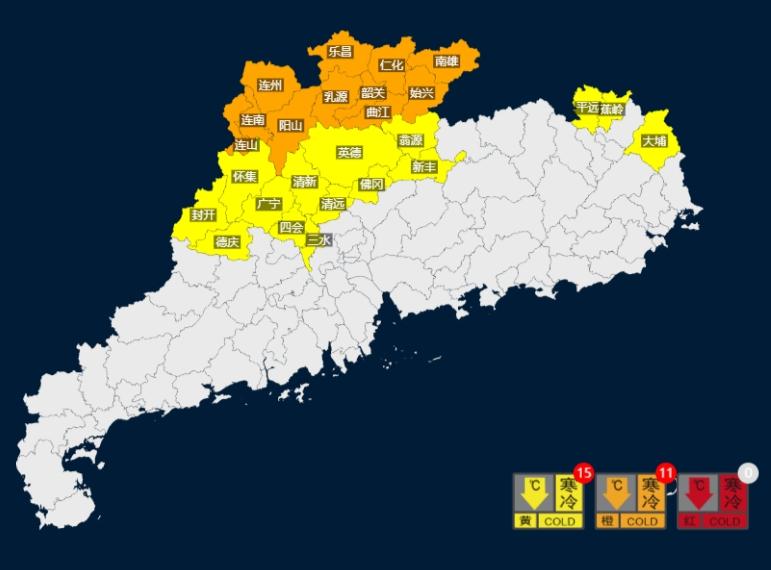 冷空气来袭！我省气温骤降，你那里变冷了吗？  第4张