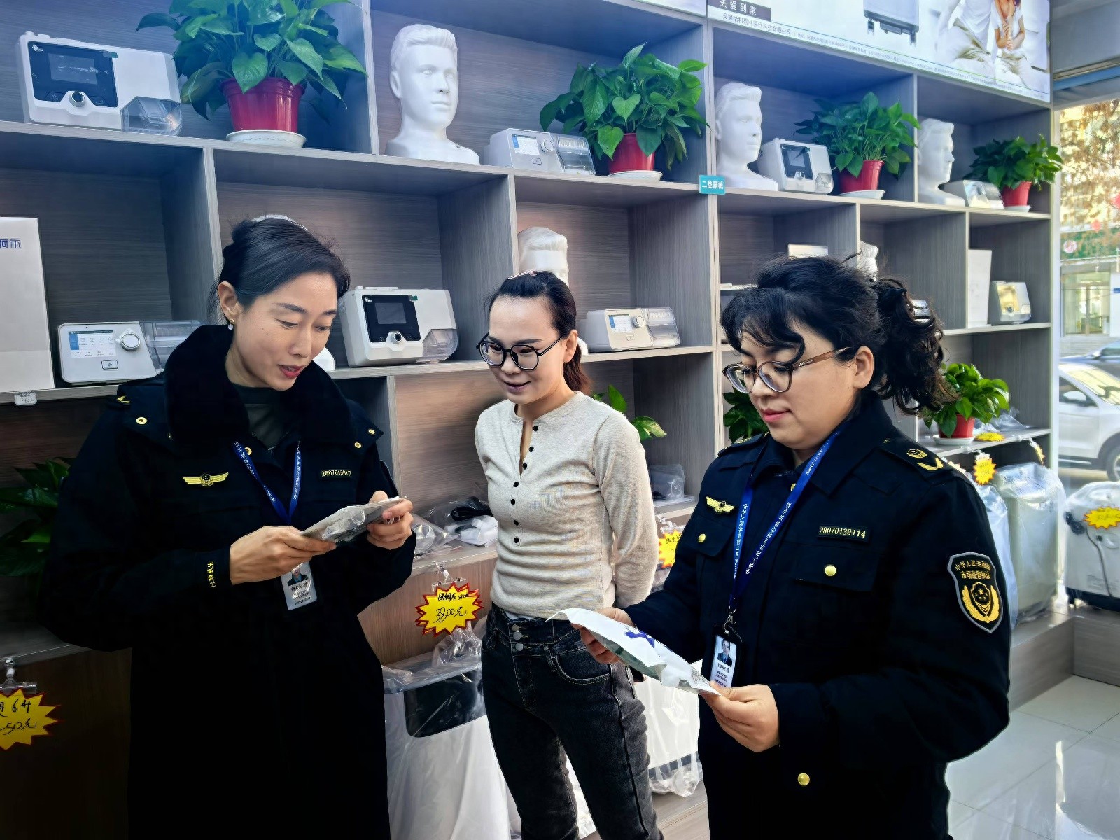 甘州区三类医疗器械经营大检查! 全项目严查, 公众用械安全能确保吗?