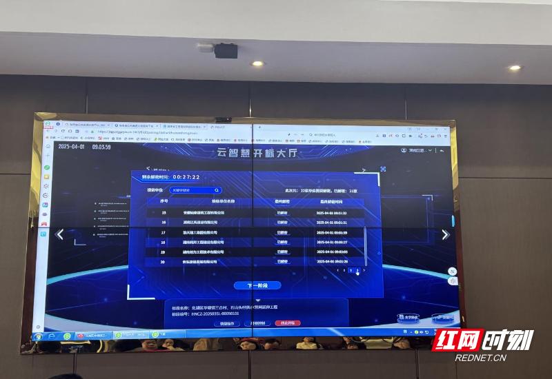 郴州市首个机器管招投标项目成！标志啥变革?  第2张