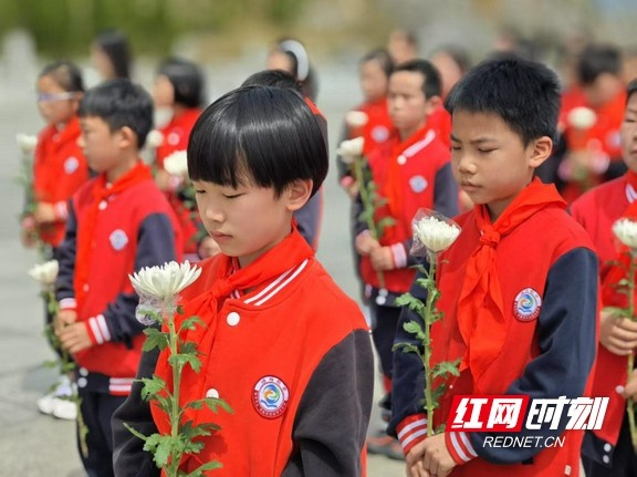 清明祭扫英烈！乾城德雅小学如何让红色基因传承？  第2张