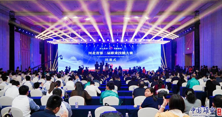 4月28日河北第二届职业技能大赛闭幕式举办！雄安新区代表队成绩亮眼？  第1张