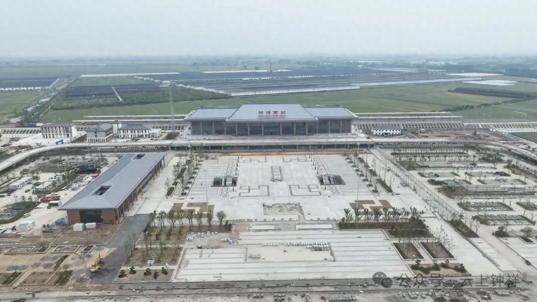 争分夺秒！沪渝蓉高铁武宜段钟祥南站凭啥五一还在赶工？