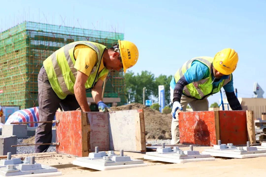 五一期间九江港这一重点项目建设忙！1号货棚建设进度如何？  第6张