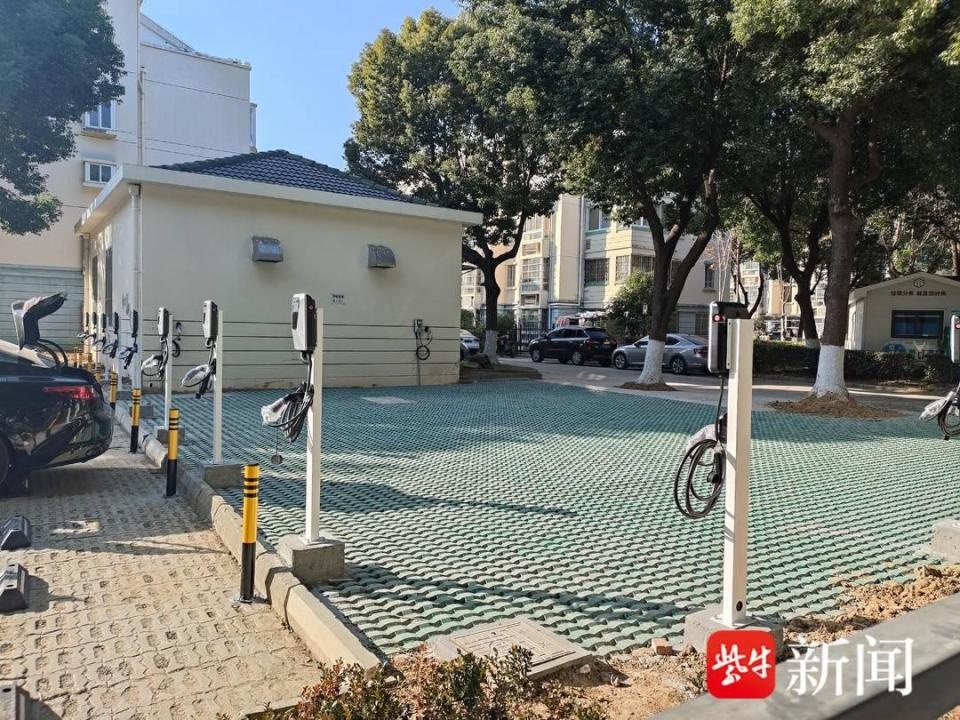 新能源汽车充电难？苏州这个社区28个充电桩解决大问题  第2张