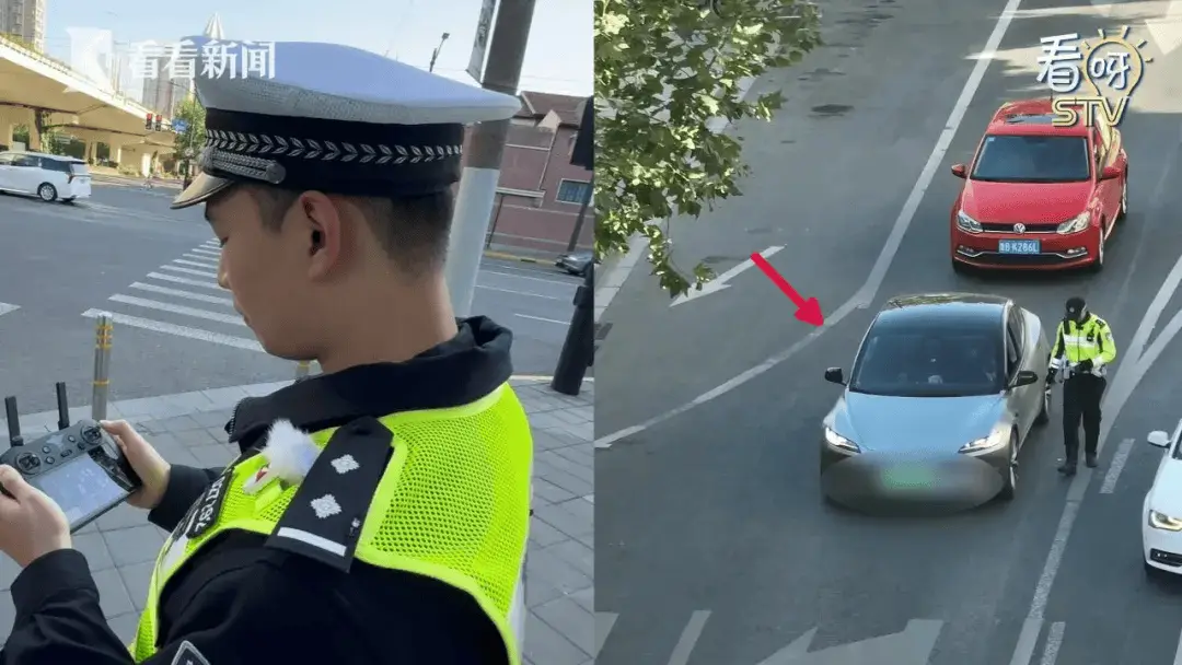 你知道上海查开车玩手机最严的路口在哪里吗？一天竟能抓四十多个  第8张