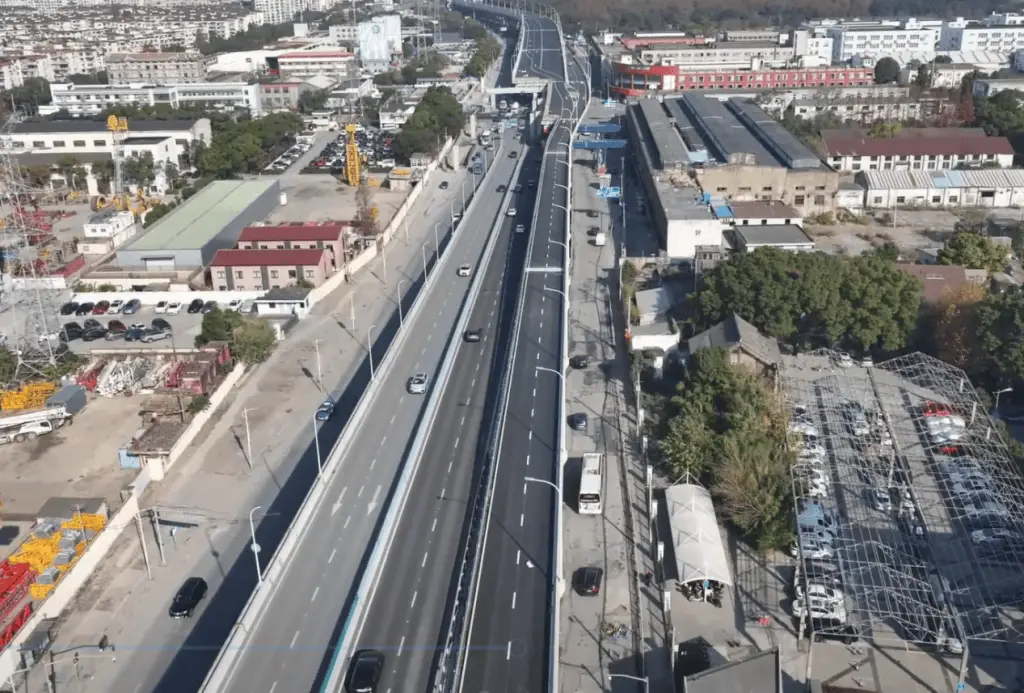 军工路快速路新建工程即将完工！2025年5月能否如期实现中环互联互通？