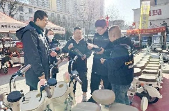 你的电动自行车安全吗？杏花岭区市场监管局开展两节电动自行车安全大检查  第1张