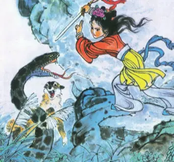 搜神记有神论者干宝为何赞颂无神论斩蛇少女?!  第1张