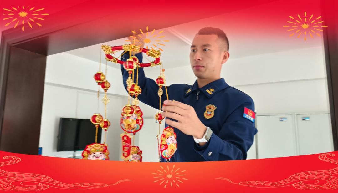 年味是对联、炮竹、年夜饭，消防员呢？看宁洱县森林消防中队春节咋过  第2张