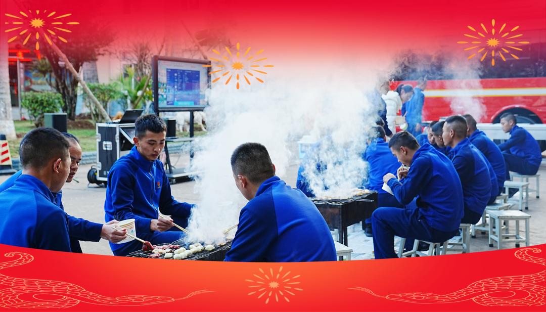 年味是对联、炮竹、年夜饭，消防员呢？看宁洱县森林消防中队春节咋过  第7张