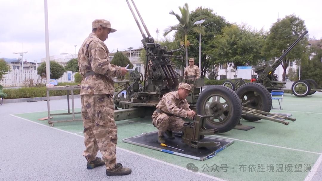 高炮作业竞赛震撼来袭！望谟县民兵如何展现防灾减灾的硬实力？