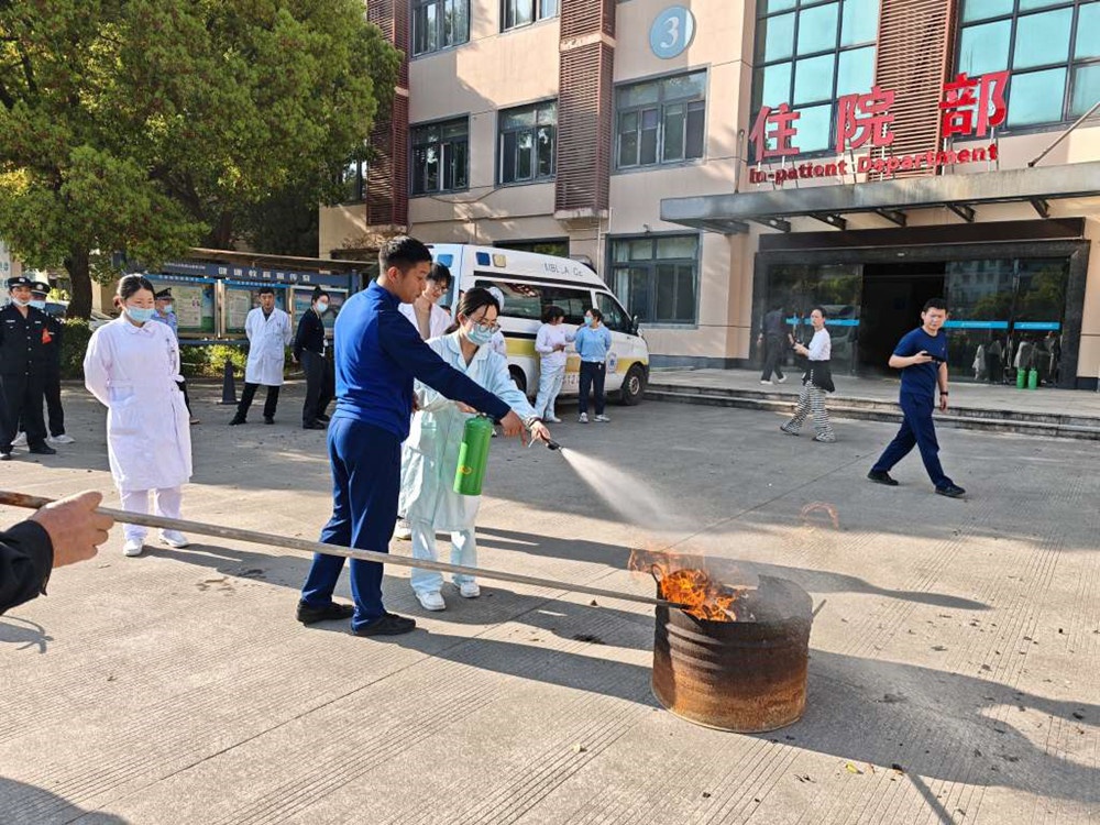 皋埠街道卫生院消防安全培训：50余人都学了啥?!  第2张