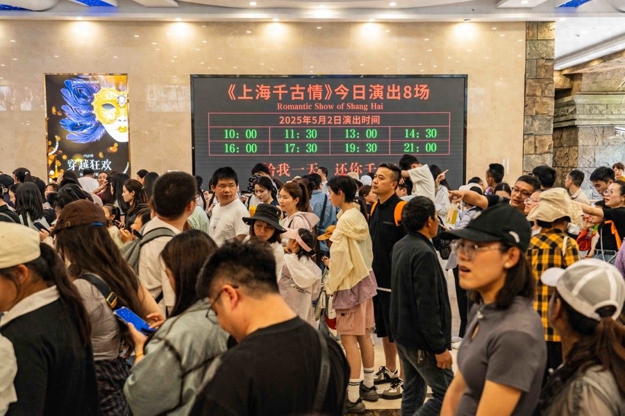 5月2日上海千古情单日连演8场！是如何创造新高的？