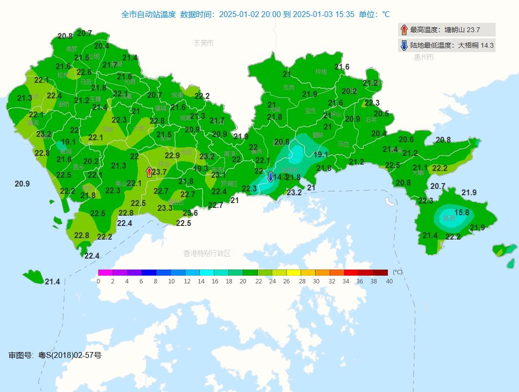 2025年开局，深圳气温突破20℃！短袖季节提前到来，你准备好了吗？  第2张