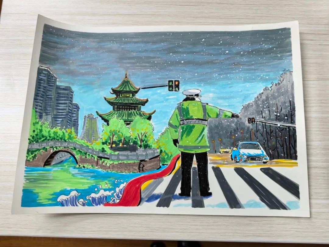 600份作品角逐，196名青少年脱颖而出！南明区交通安全创意大赛有何惊人亮点？  第6张