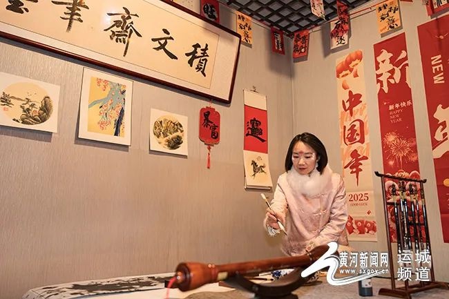 春节新绛县城超暖心！县委大院变驿站？太赞了  第3张