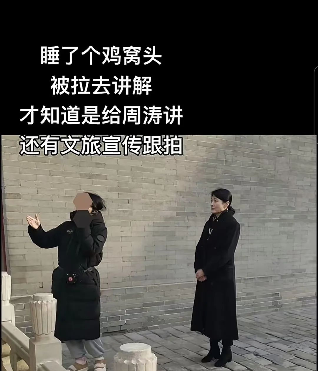 鸡窝头讲解员意外走红！周涛身旁的她为何一夜成名？  第2张
