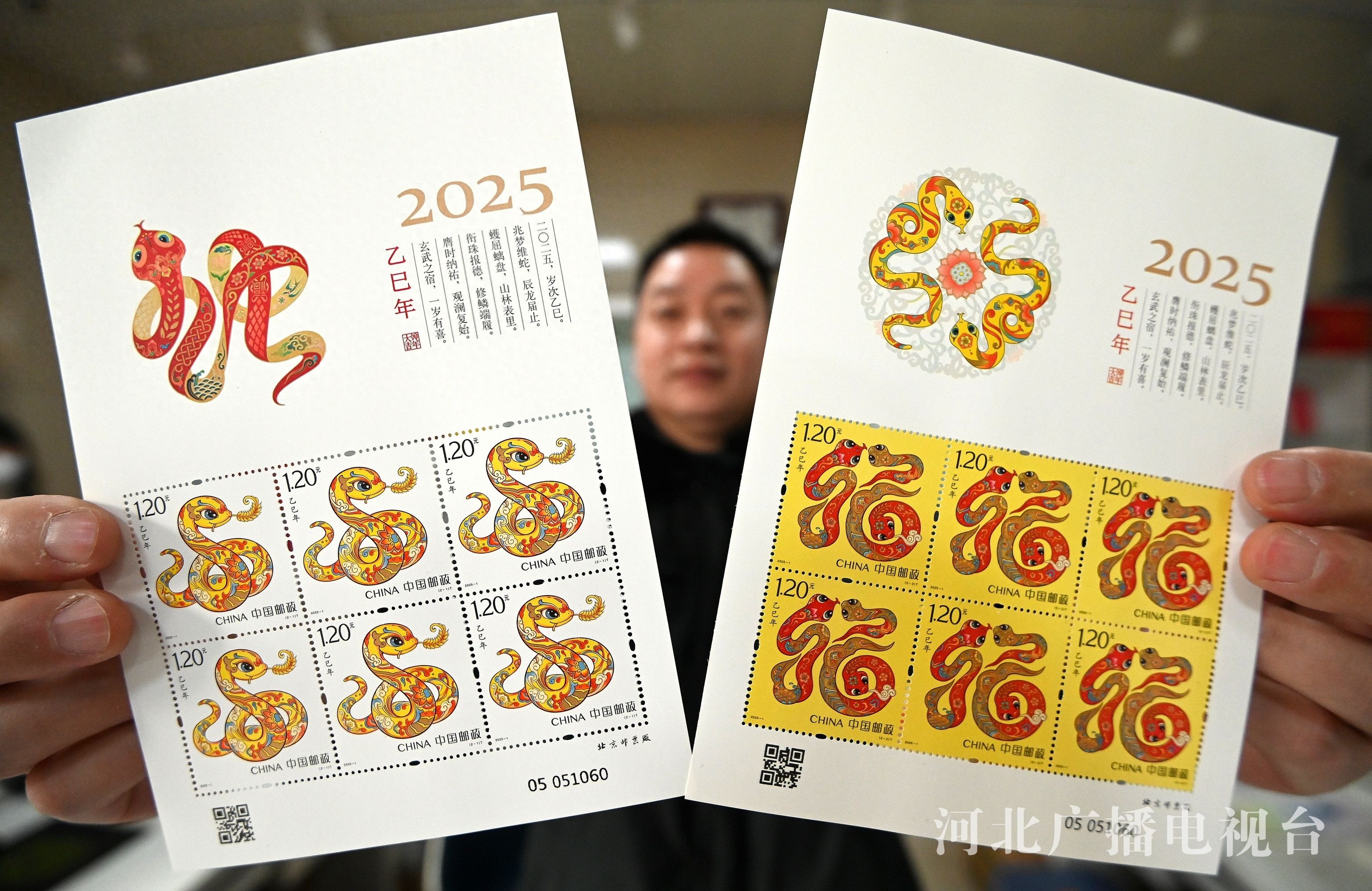 乙巳年特种邮票惊艳亮相！蛇年邮票如何巧妙融合敦煌壁画与民俗智慧？
