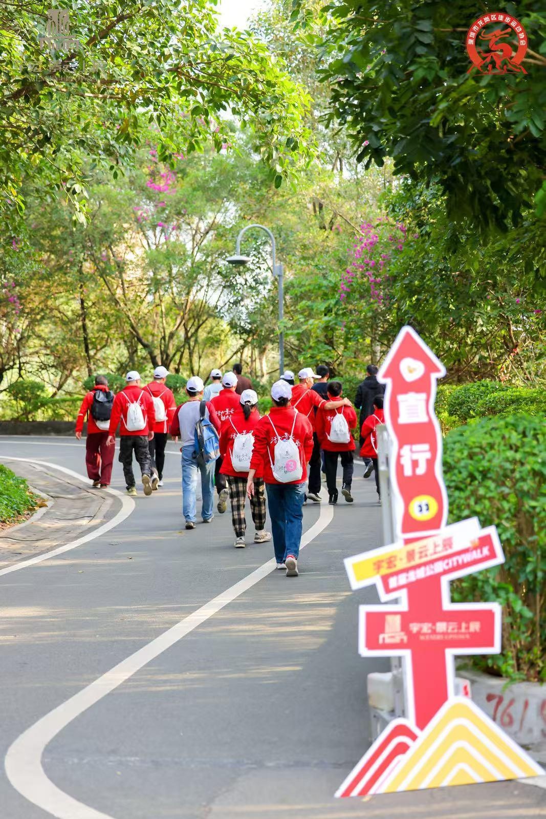 冬日暖阳下，百名徒步爱好者齐聚龙城公园，你准备好加入这场CITYWALK了吗？  第3张