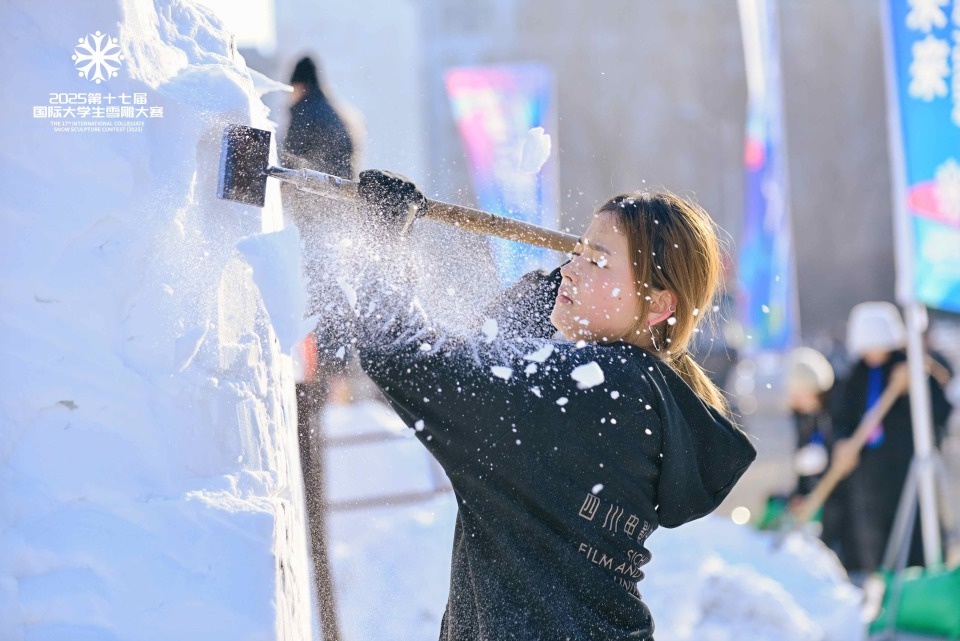 国际大学生雪雕大赛创纪录！21支国际队伍齐聚哈尔滨，谁将问鼎雪雕之巅？  第5张