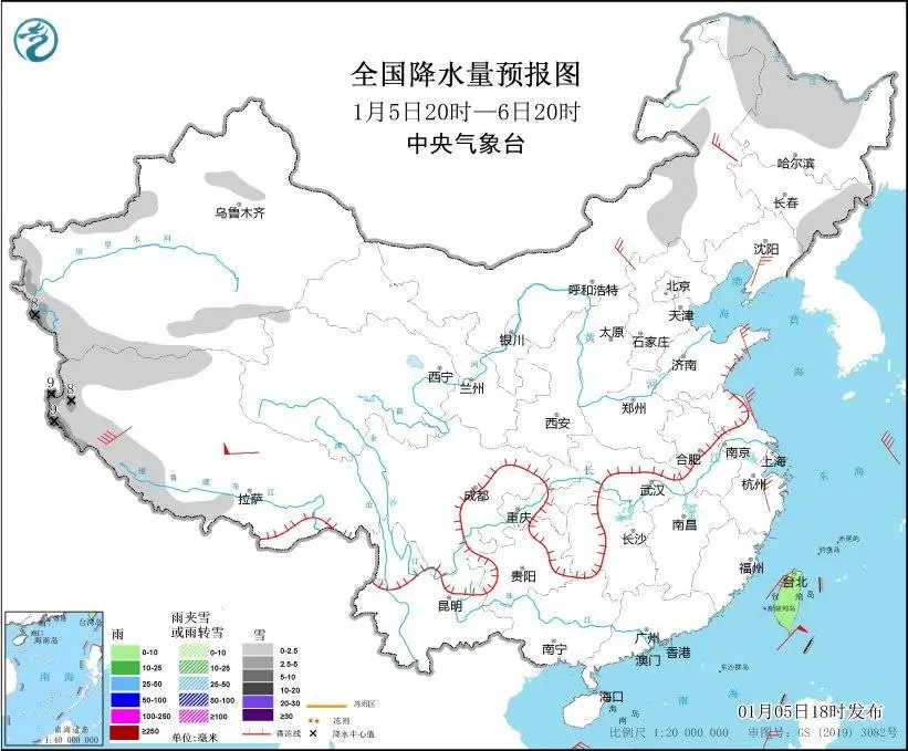 冷空气来袭！西南和江南西部雨雪天气将如何影响你的出行？  第1张