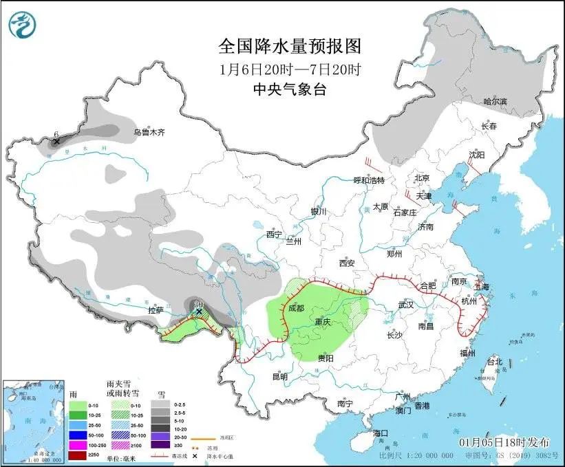 冷空气来袭！西南和江南西部雨雪天气将如何影响你的出行？  第2张