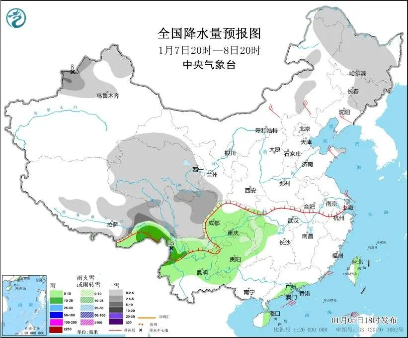 冷空气来袭！西南和江南西部雨雪天气将如何影响你的出行？  第3张