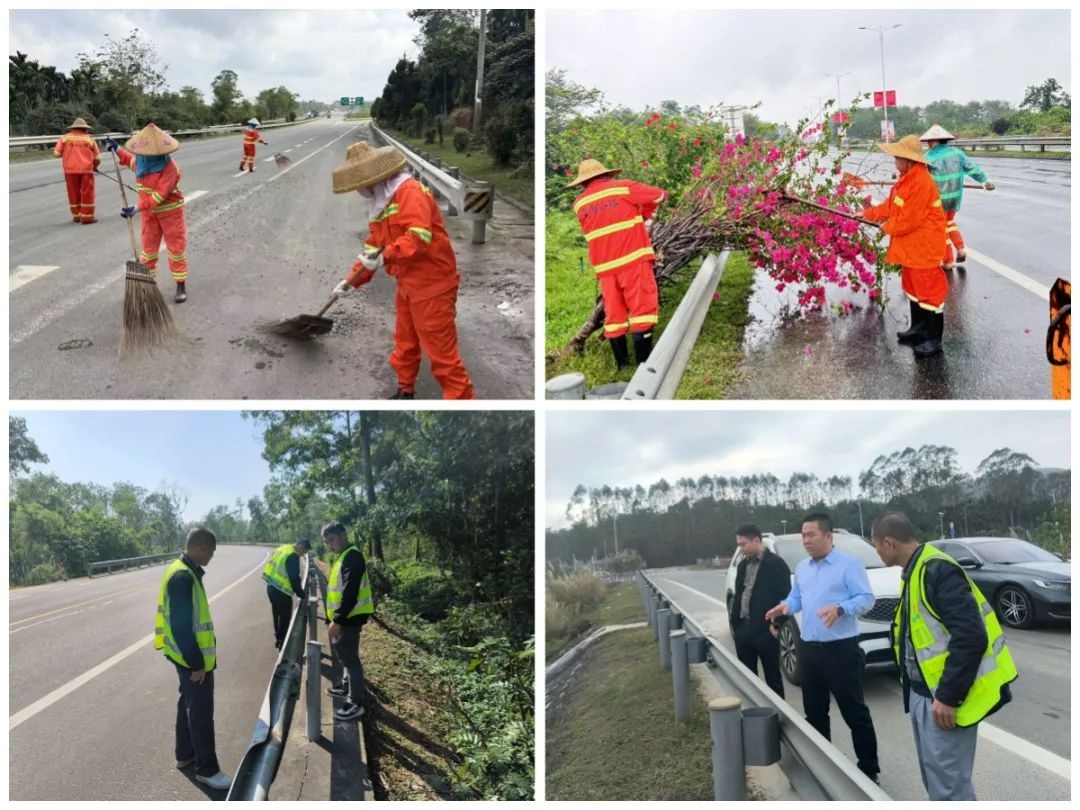 春节返程高峰！国省干线公路安全畅通？海南公路人在坚守  第4张