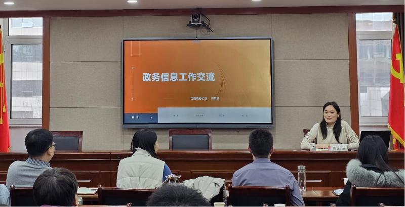 区统计局与区政府办公室联合举办能力共建交流座谈会，助力经济高质量发展  第2张