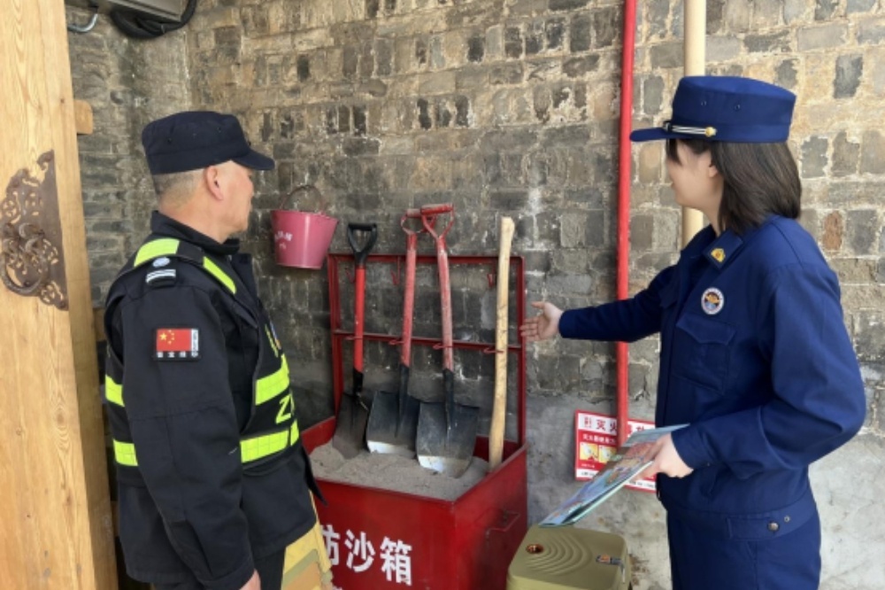 五一假期消防救援大队为景区送消防安全大礼包？快来看  第2张
