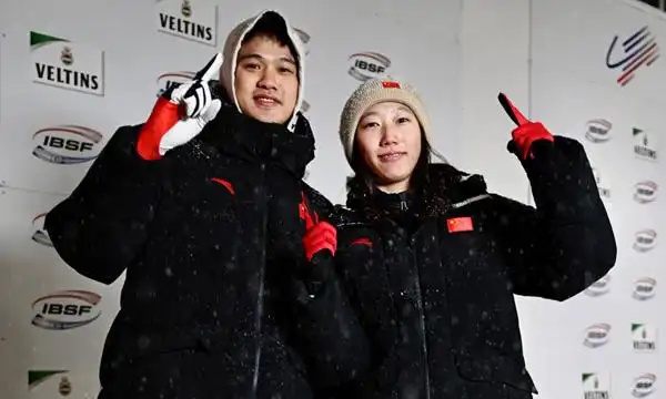 温州选手林勤炜与赵丹勇夺钢架雪车世界杯冠军！中国队首次登顶，2026米兰冬奥会能否再创辉煌？  第2张