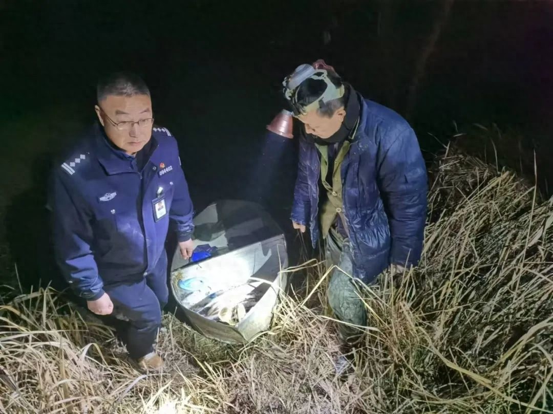 深夜电鱼被抓现行！白云湖非法捕捞者如何被警方一网打尽？