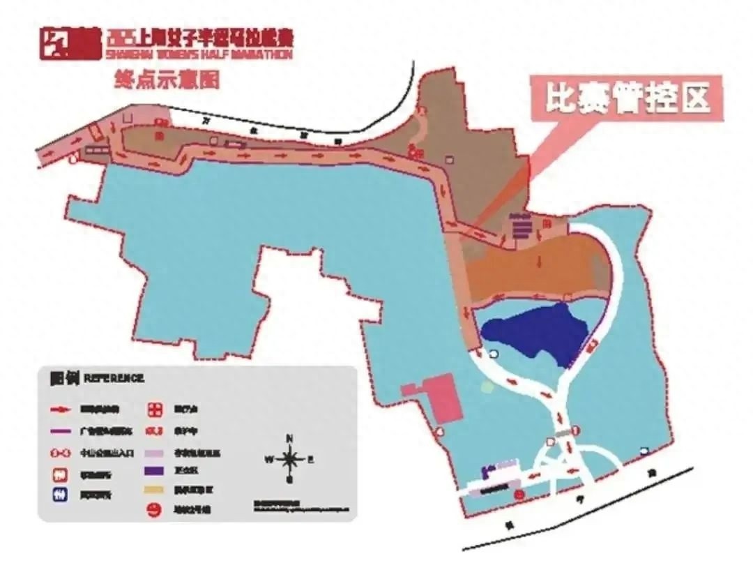 2025上海女子半程马拉松赛即将开跑，中山公园管控区域你了解吗？